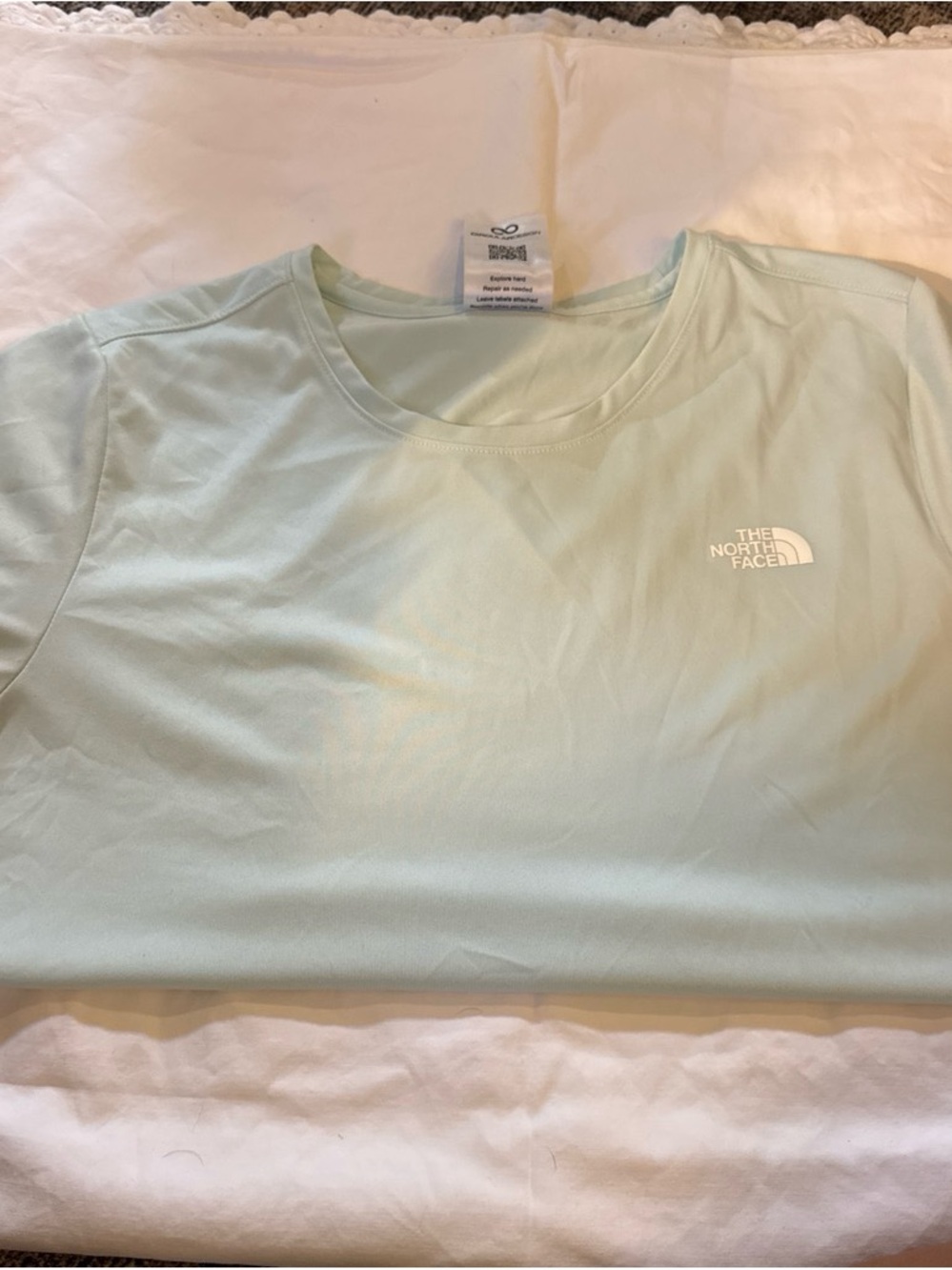 The North Face Women's Mint Green Short-Sleeve Tee